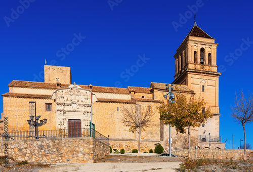Day view of Santa Maria la Mayor in  Alcaudete