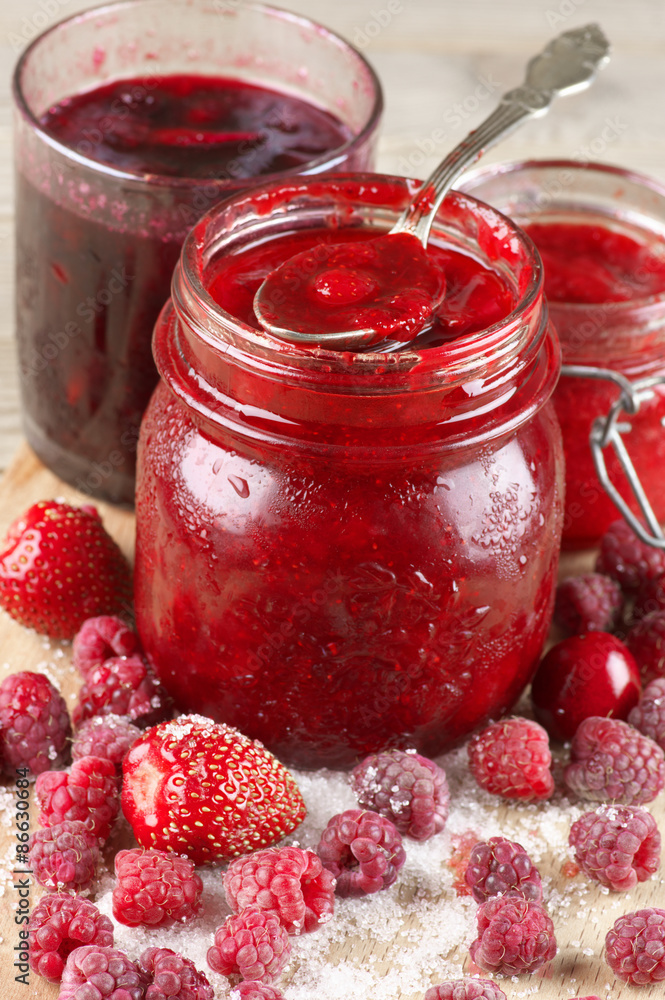custom made wallpaper toronto digitalVarious jams and berries