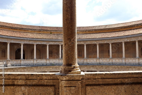Canvas-taulu Palais de Charles Quint, Alhambra Grenade