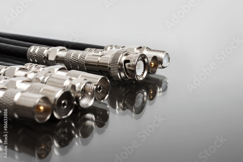 Quadro em tela Coaxial connectors