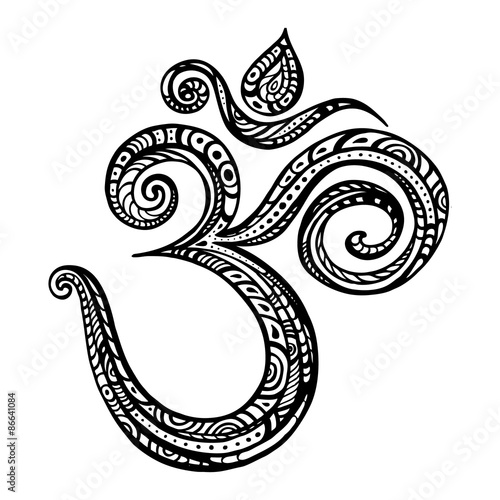 Aum, Om symbol.