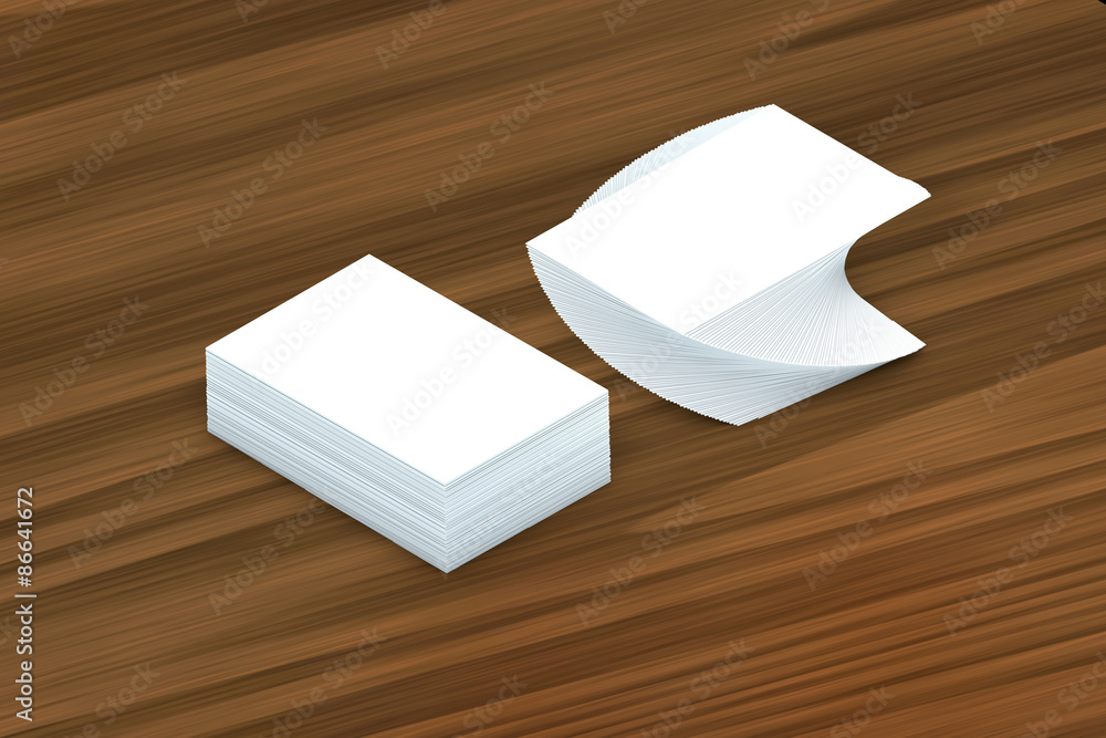 many cards stack of paper template to presentation many cards stack of paper template to presentation
