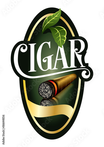 Cigar Menu List Label Cigarette