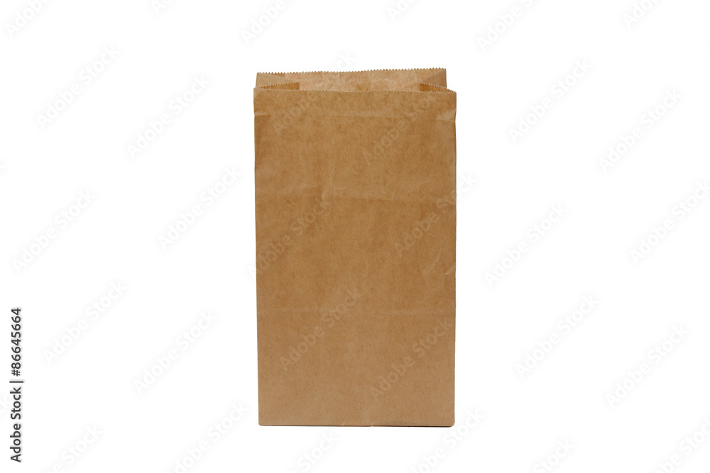recycle brown paper bag isolated on white background with clipping path recycle brown paper bag isolated on white background with clipping path