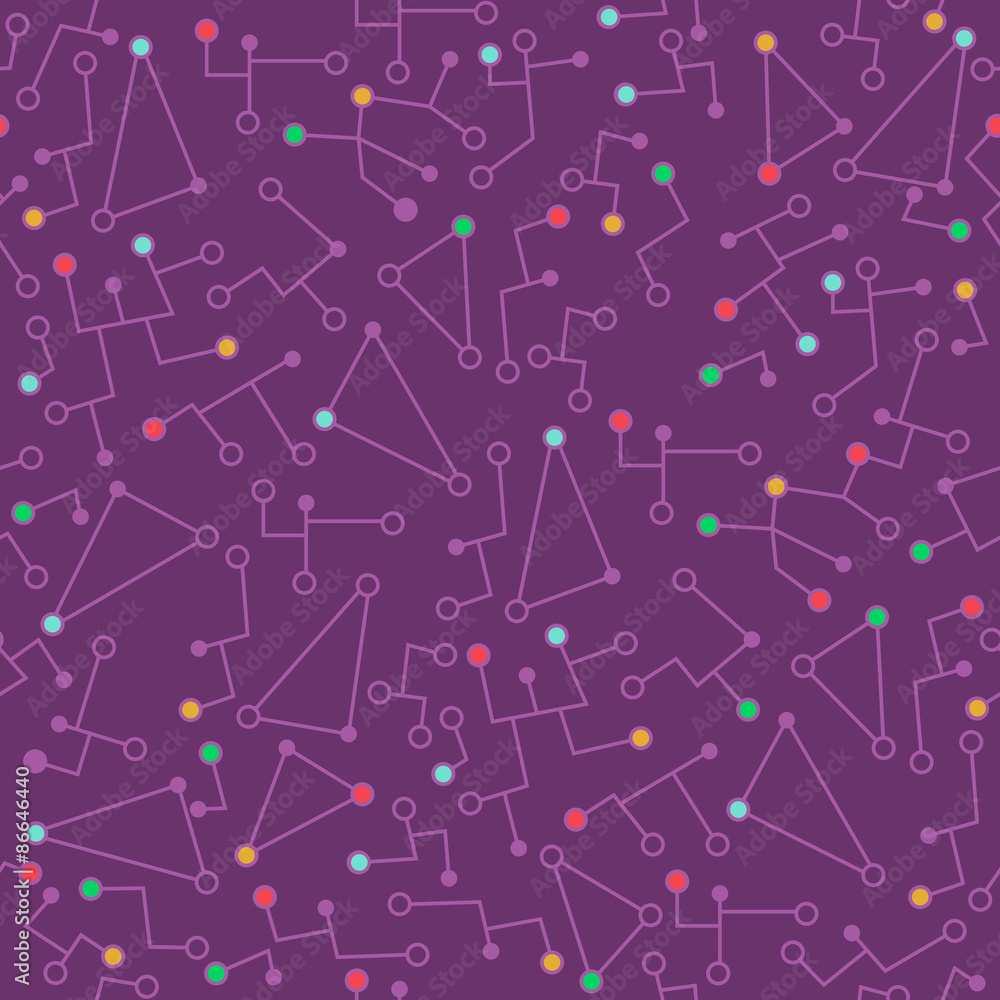 Abstract pattern in style flat Abstract pattern in style flat