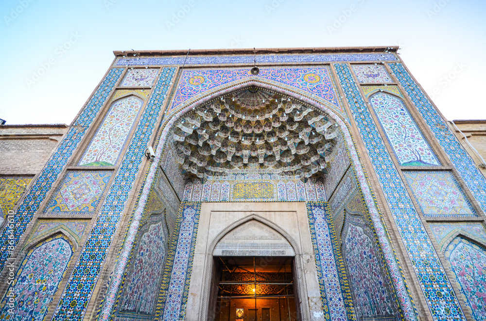 Magnificent Vakil Mosque in Shiraz, Iran