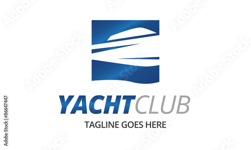 Logo für Yacht Club oder Bootsverleih