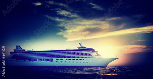 Yacht Cruise Ship Sea Ocean Tropical Scenic Concept © Rawpixel.com