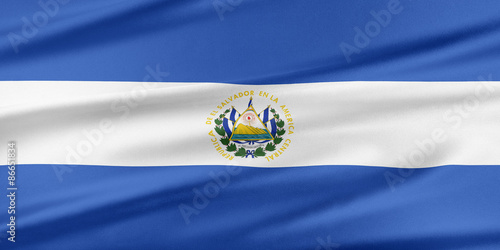 El Salvador Flag.