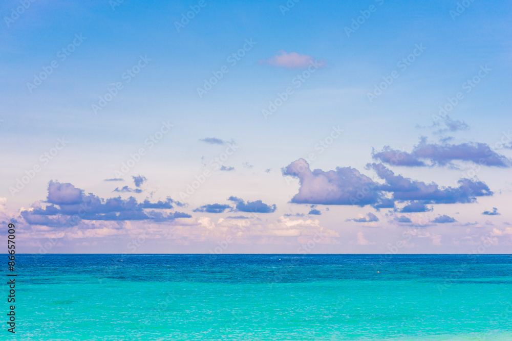 Sky with clouds over sea beautiful seascape. Sky with clouds over sea beautiful seascape.