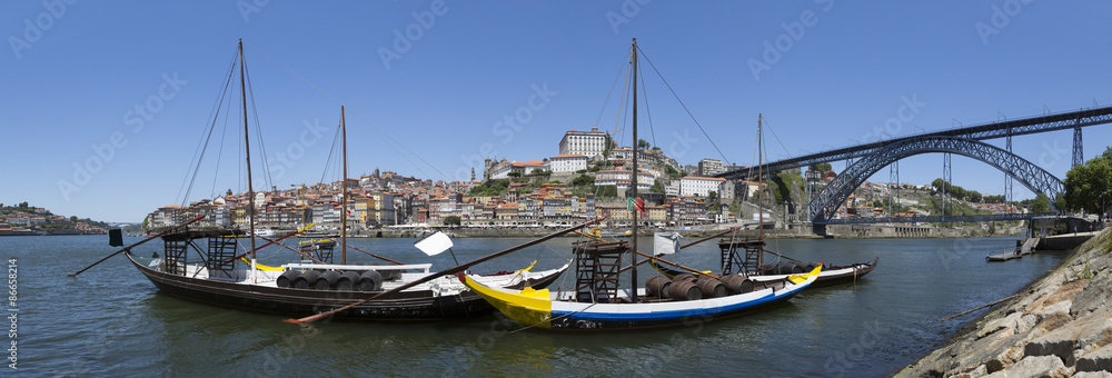 Bateaux Rabelos Porto Portugal