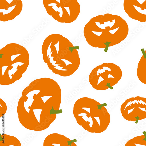 Halloween background with pumpkins