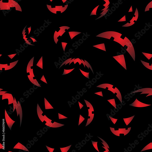 Halloween background with pumpkins