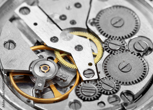 Wallpaper Mural Clock mechanism Torontodigital.ca