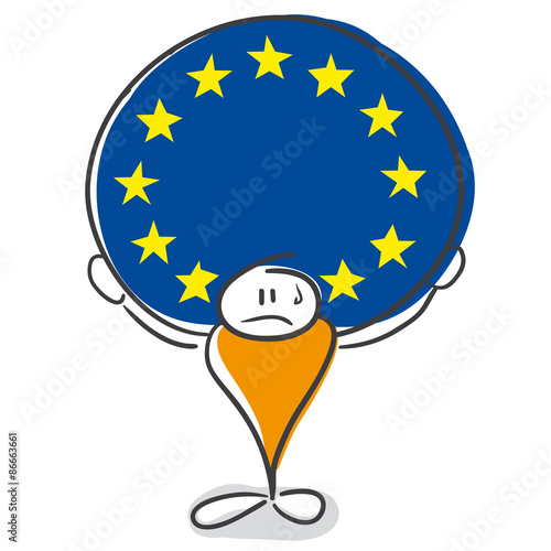 Strichmännchen Serie Pumpy / Atlas Europa