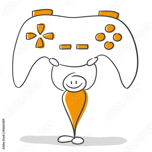 Strichmännchen Serie Pumpy / Controller