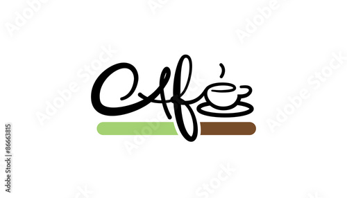 Cafe Logo template photo