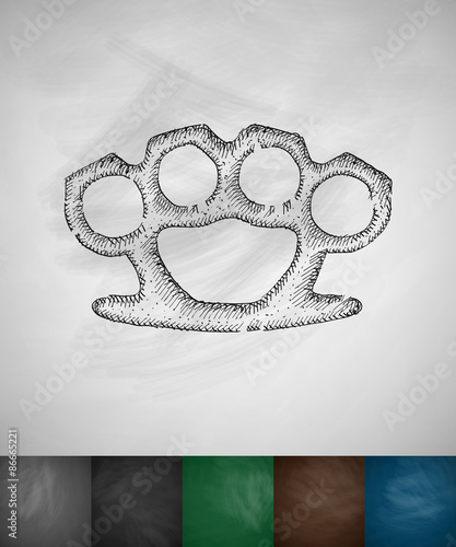 brass knuckles icon