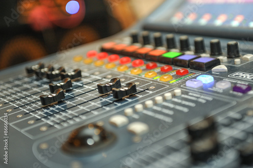 audio mixer, music equipment. recording studio gears, broadcasting tools, mixer, synthesizer