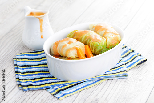 stuffed cabbage roll photo