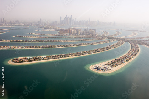 Canvas Print The Palm Jumeirah,