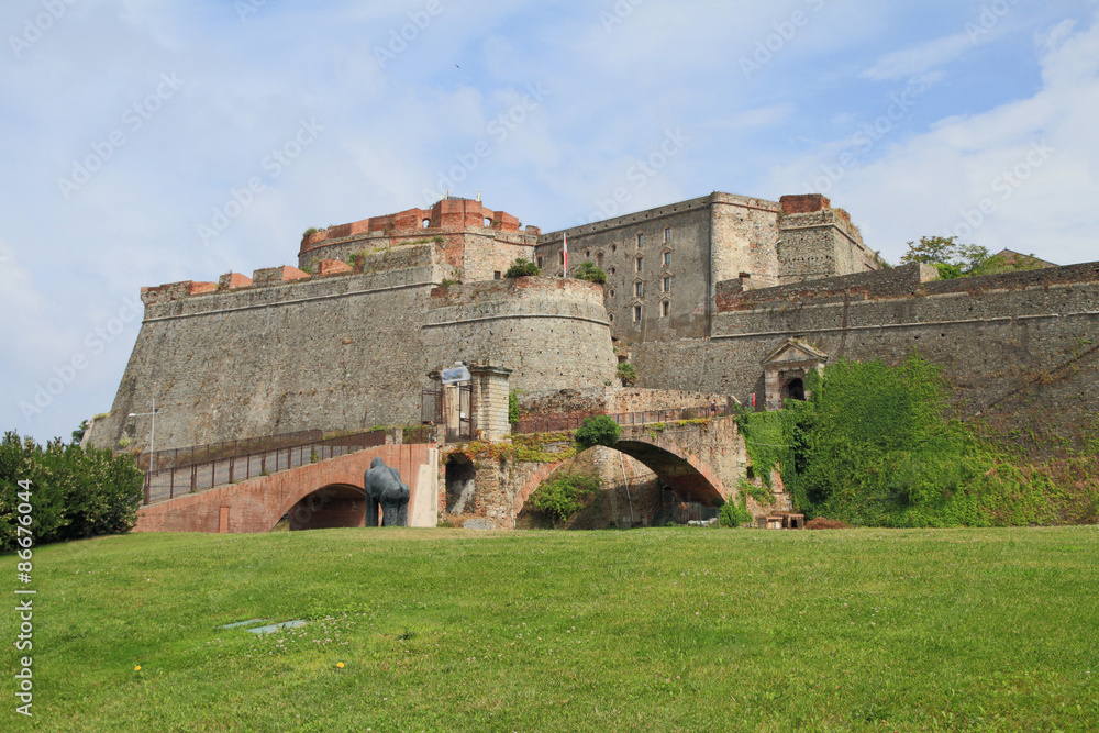 Ancient fortress. Savona, Italy
