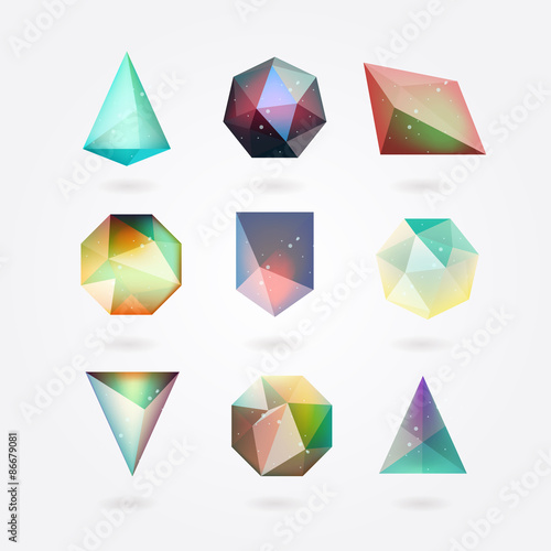 polygonal crystal