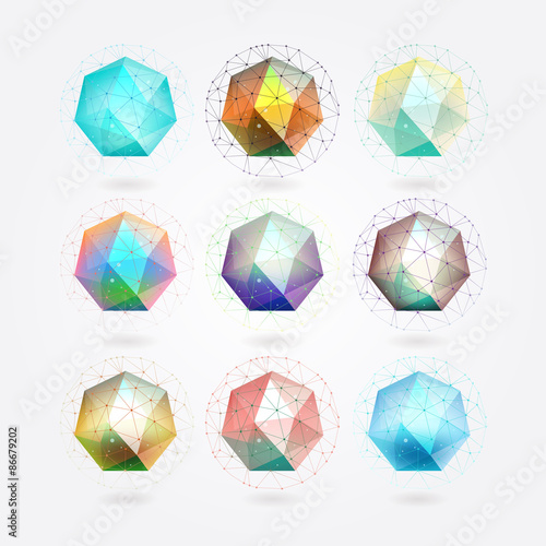polygonal crystal