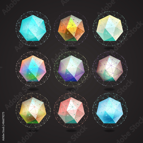 polygonal crystal