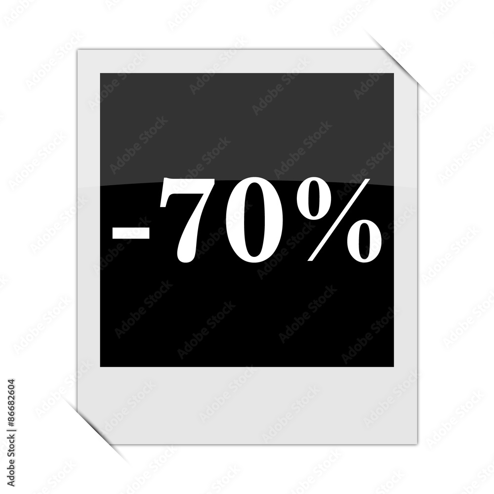 70 percent discount icon 70 percent discount icon