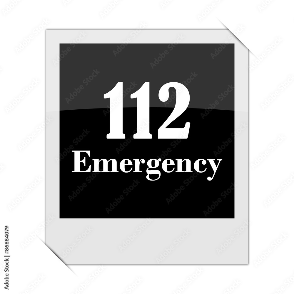 112 Emergency icon 112 Emergency icon