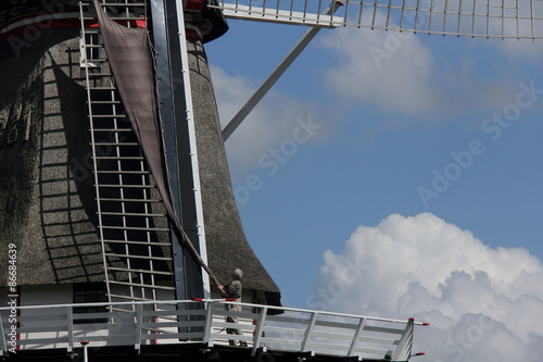 windmill in the country