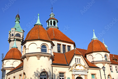 Historic Balneology Building in Sopot, Poland