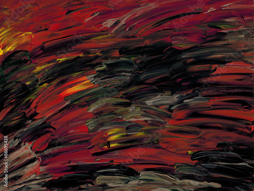 Fotografie Sweeps of Orange