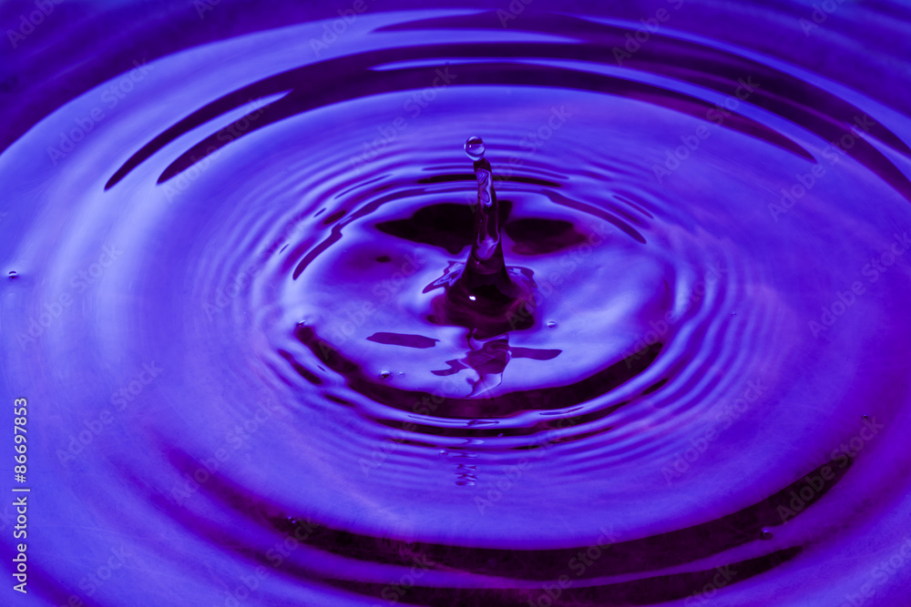 Water drop close up. Water drop close up.