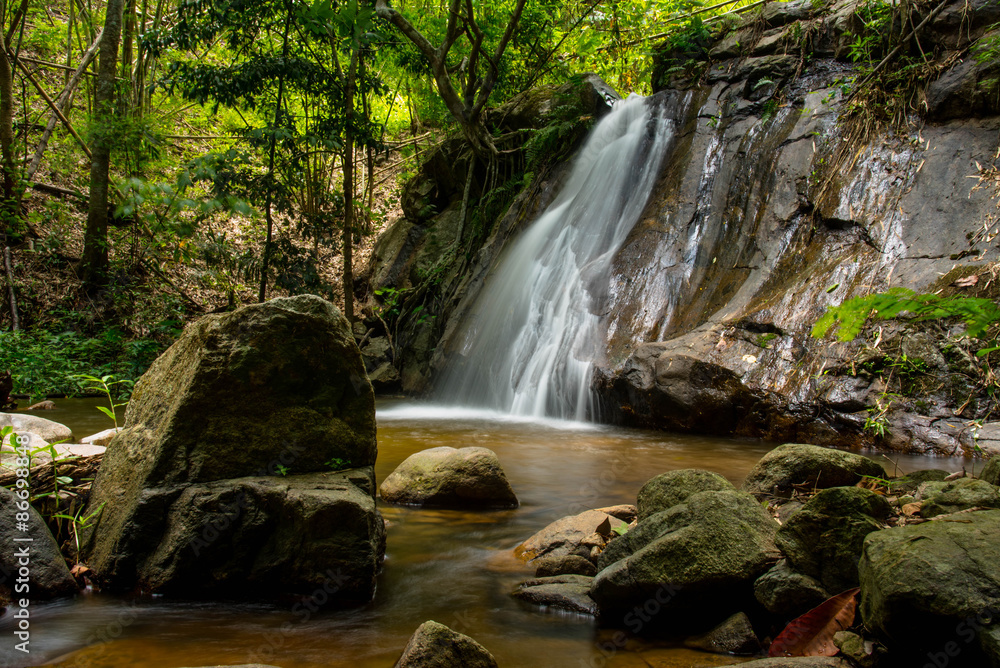 Gutorgo waterfall in tak province.Thailand