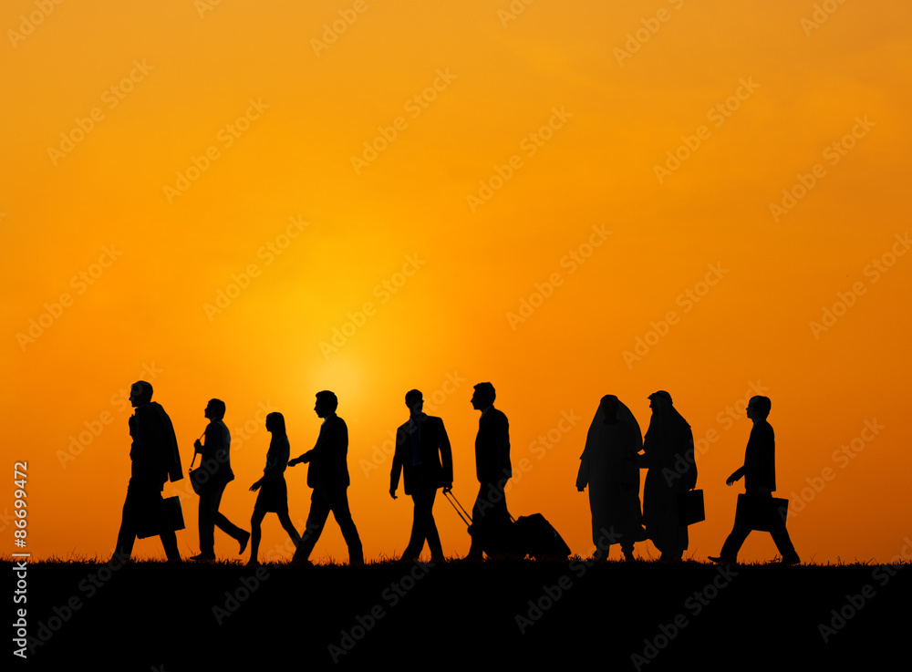 Business Travel Diversity Collaboration Team Concept Business Travel Diversity Collaboration Team Concept