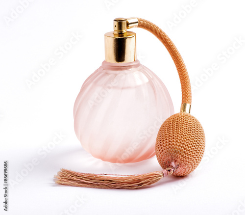 Classic perfume bottle photo