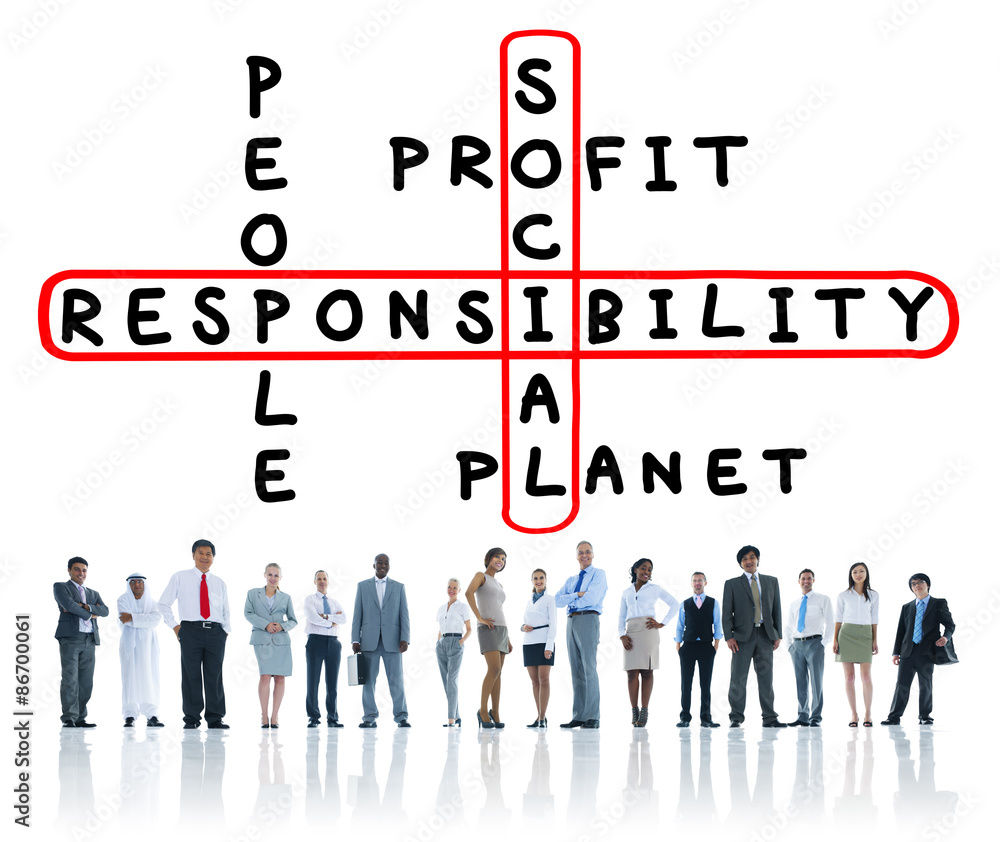 Social Responsibility Reliability Dependability Ethics Concept Social Responsibility Reliability Dependability Ethics Concept