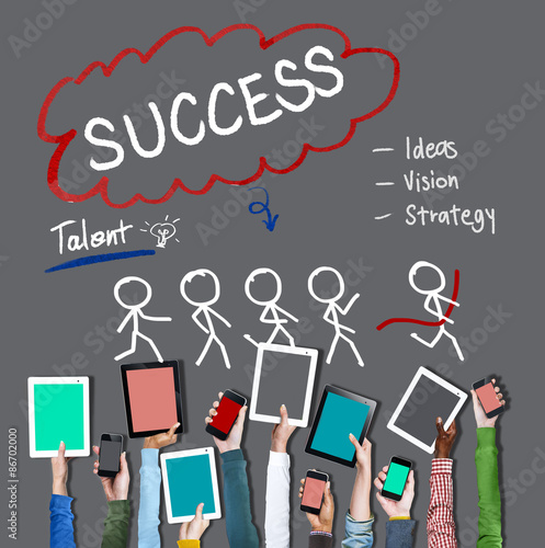 Success Talent Vision Strategy Goals Concept © Rawpixel.com