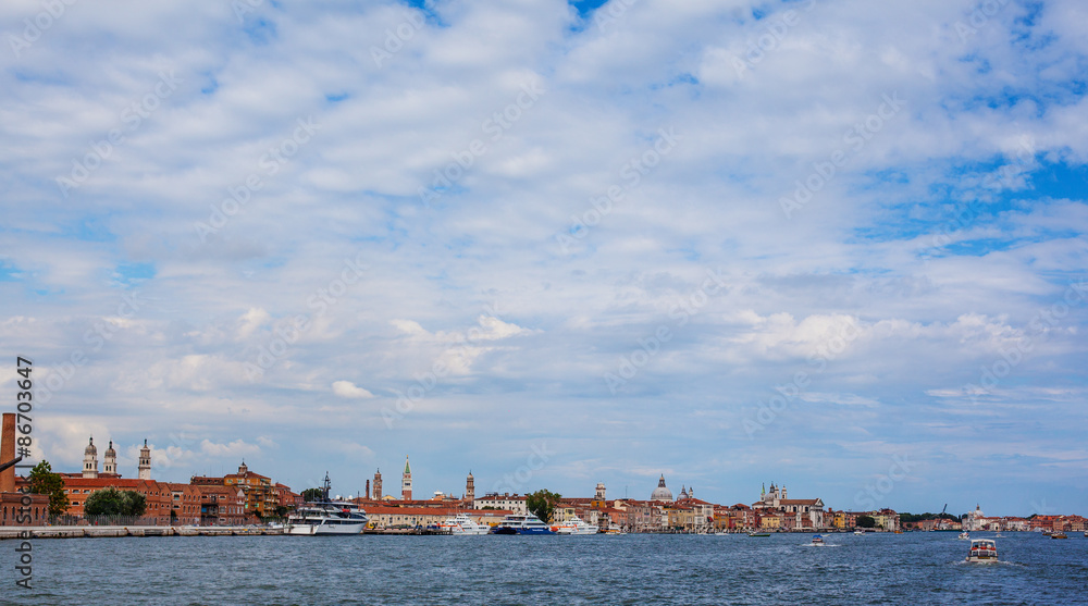 coastline of venice