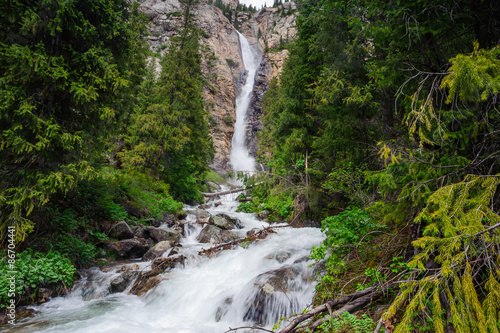 Burkhan Bulak waterfall