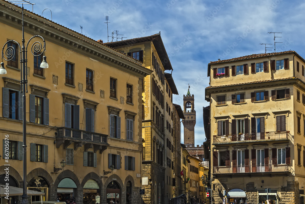 Fototapeta premium square in Florence. Italy