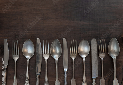 Vintage silverware
