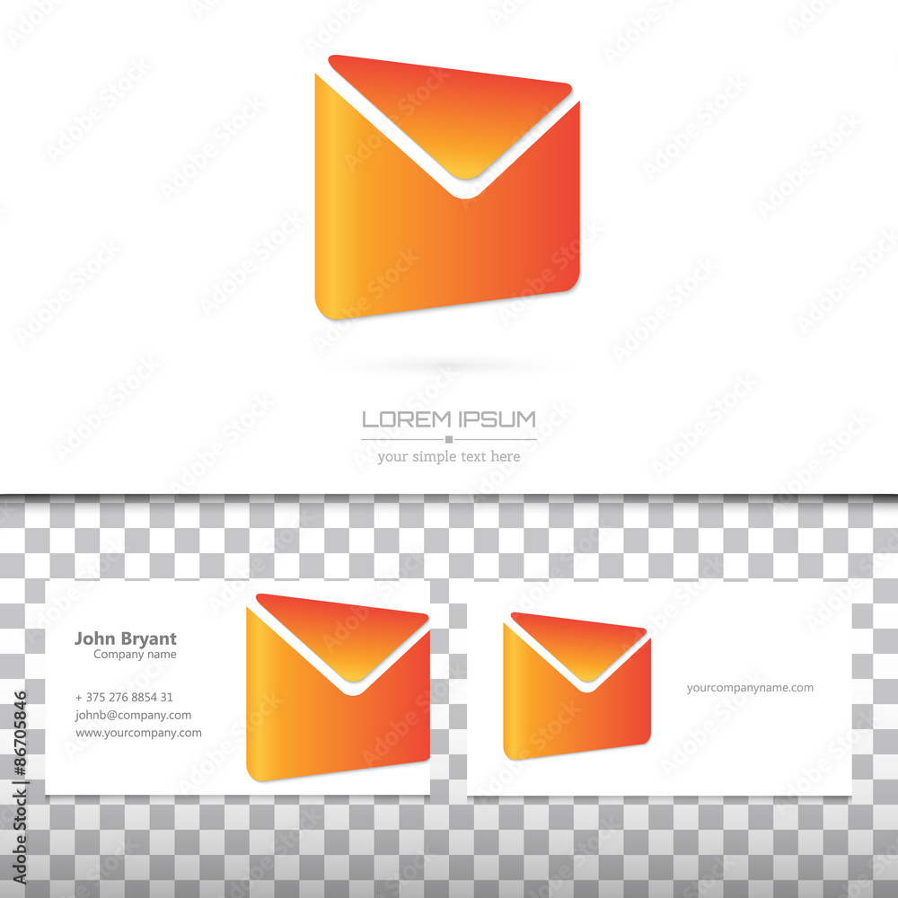Creative concept vector icon of envelope for Web and Mobile Creative concept vector icon of envelope for Web and Mobile