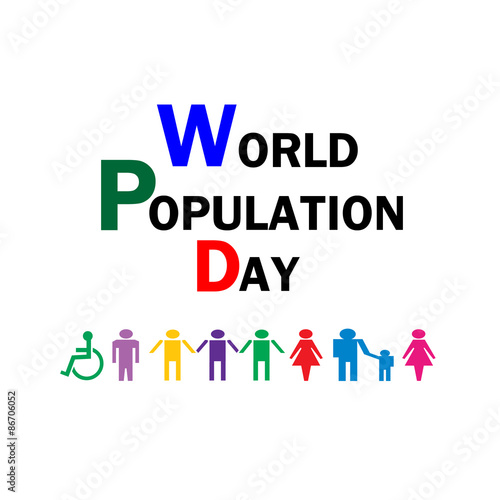 World population day vector