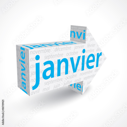 Flèche 3D-janvier