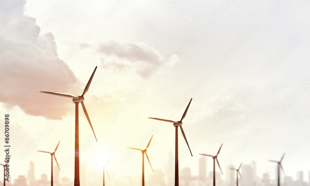 Fototapeta premium Alternative wind energy