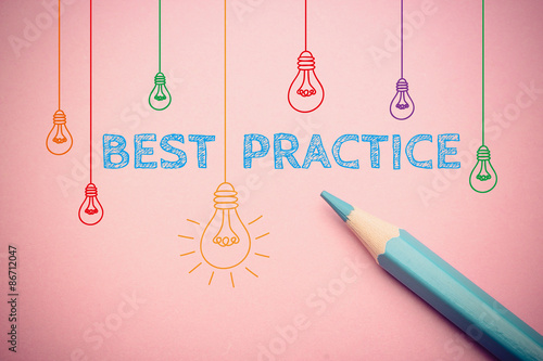 Cuadro en lienzo Best Practice