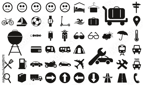 Planche picto Transport-sport-vacance-1